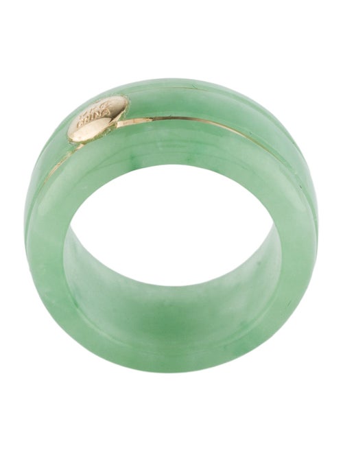 Ring Carved Jadeite Band