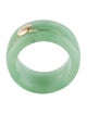 Ring Carved Jadeite Band