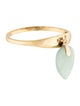 Ring 14K Jadeite Cocktail Ring