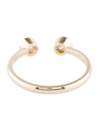 Ring 14K Diamond Open Cocktail Ring