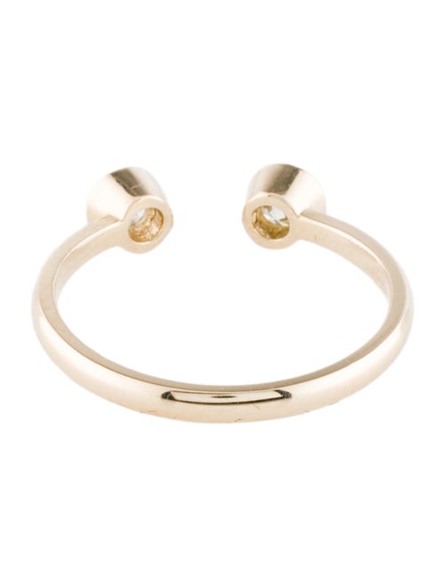 Ring 14K Diamond Open Cocktail Ring