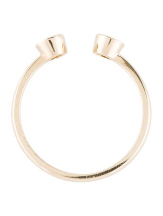 Ring 14K Diamond Open Cocktail Ring