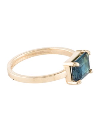 Ring 14K 1.23ct Tourmaline Cocktail Ring