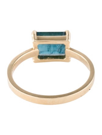Ring 14K 1.23ct Tourmaline Cocktail Ring
