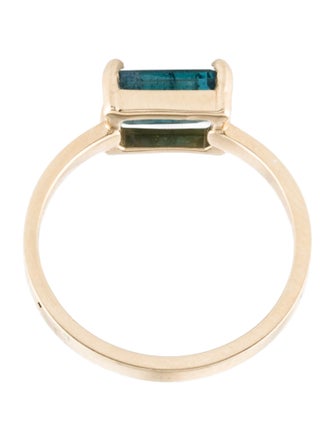 Ring 14K 1.23ct Tourmaline Cocktail Ring
