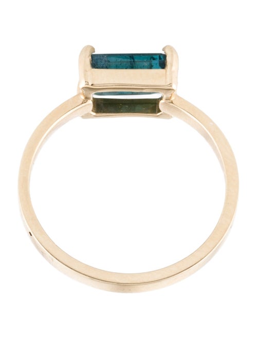 Ring 14K 1.23ct Tourmaline Cocktail Ring