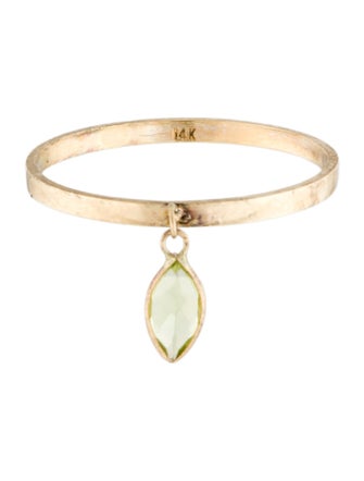 Ring 14K Peridot Cocktail Ring
