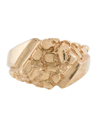 Ring 10k Nugget Ring