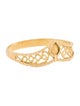 Ring 18k Filigree Crown Ring