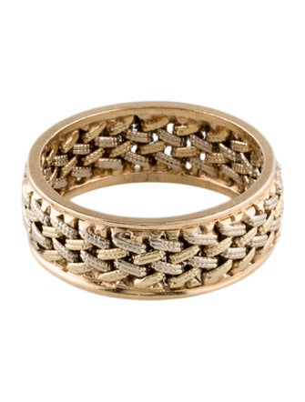 Ring 14K Woven Band