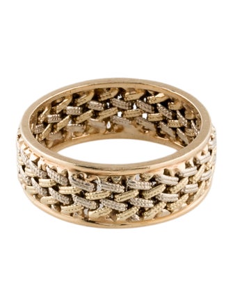 Ring 14K Woven Band