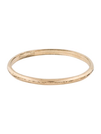 Ring 10K Plain Thin Band