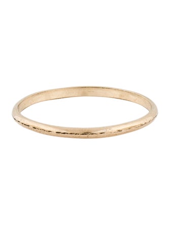 Ring 10K Plain Thin Band