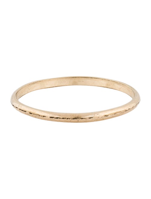 Ring 10K Plain Thin Band