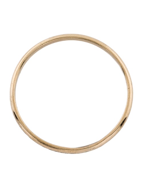Ring 10K Plain Thin Band