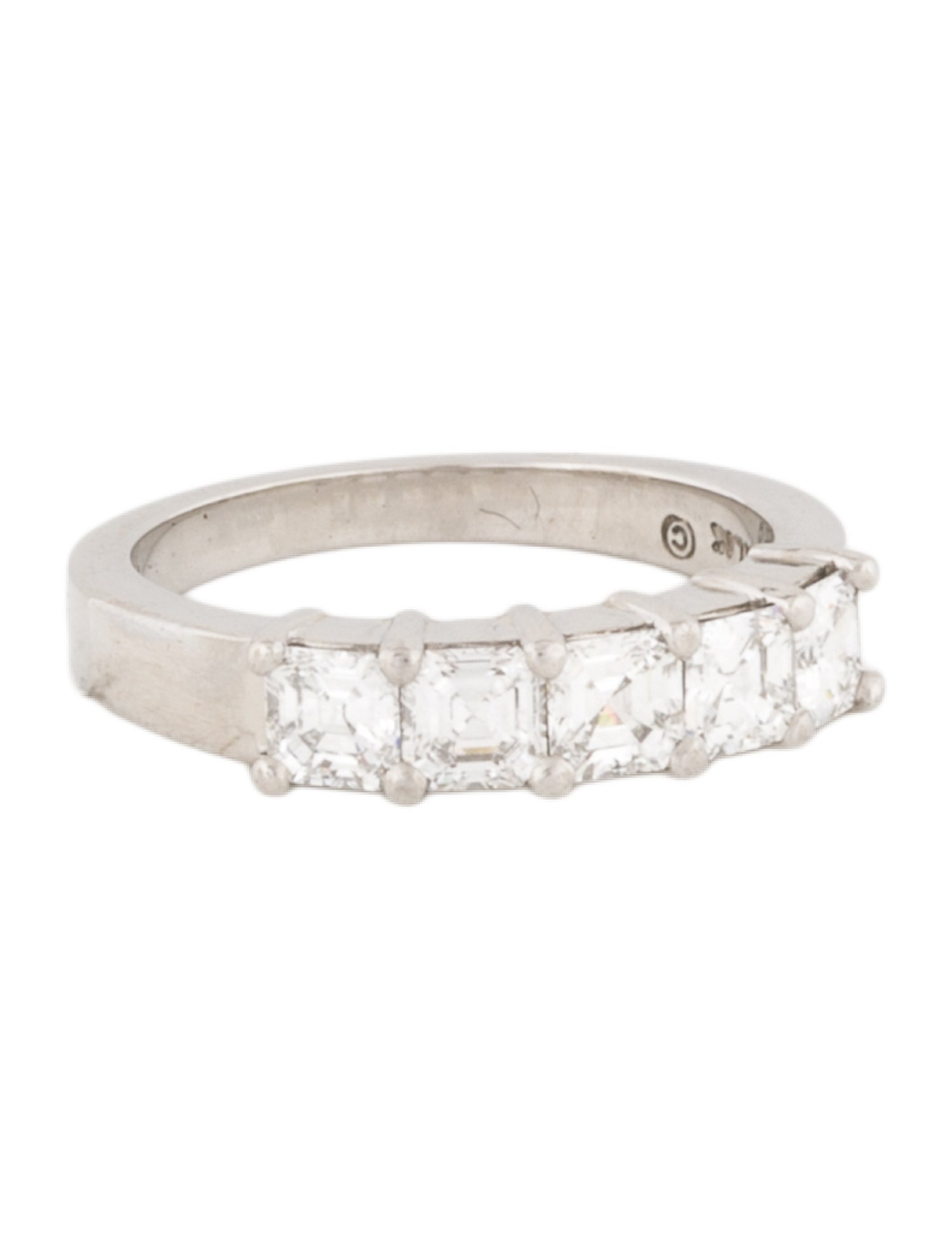 Ring Platinum 1.32ctw Diamond Band