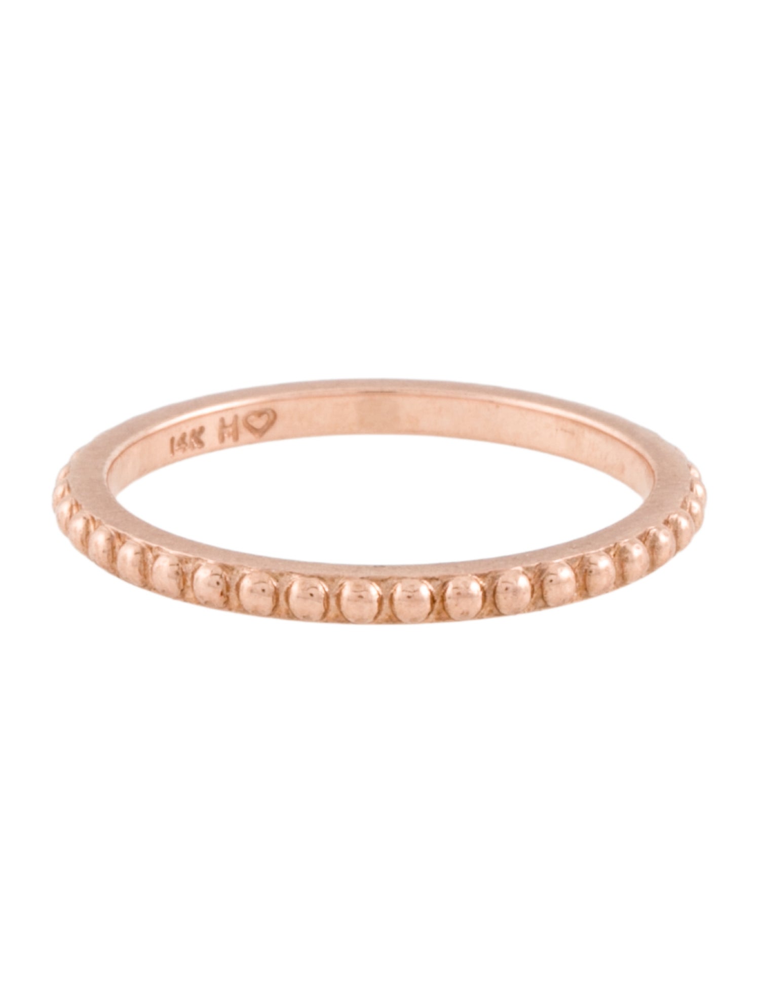 Ring 14k Dotted Band