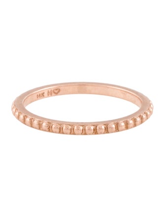 Ring 14k Dotted Band