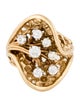Ring 14K Diamond Cocktail Ring