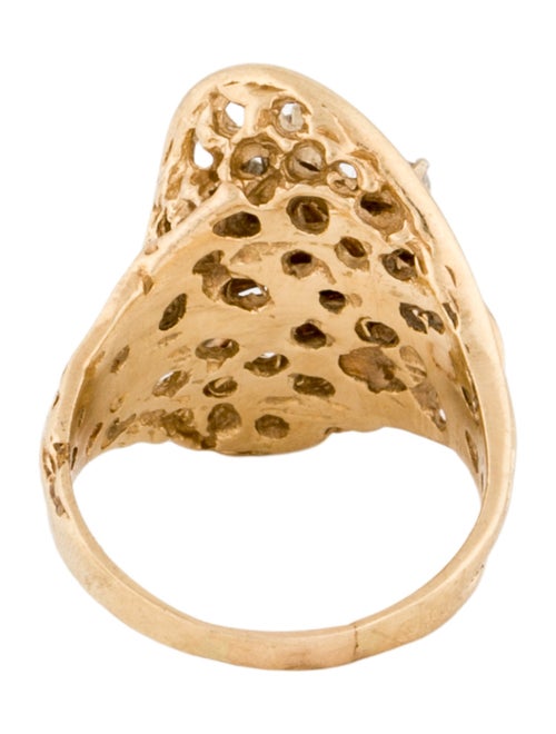 Ring 14K Diamond Cocktail Ring