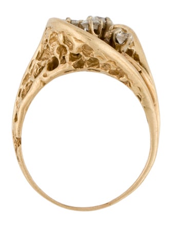 Ring 14K Diamond Cocktail Ring