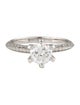 Ring Platinum 1.00ct Lab-Grown Diamond Engagement Ring