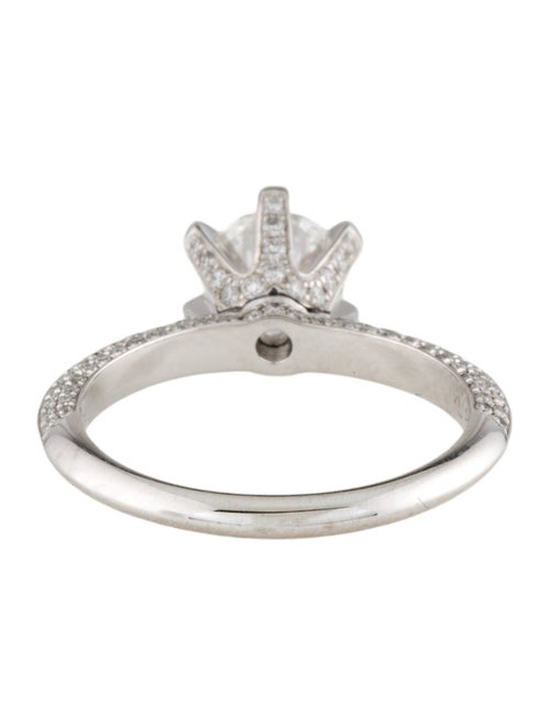 Ring Platinum 1.00ct Lab-Grown Diamond Engagement Ring