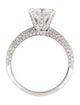 Ring Platinum 1.00ct Lab-Grown Diamond Engagement Ring