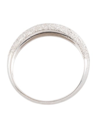 Ring 18k Textured Dome Ring