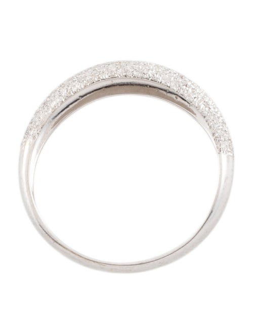 Ring 18k Textured Dome Ring