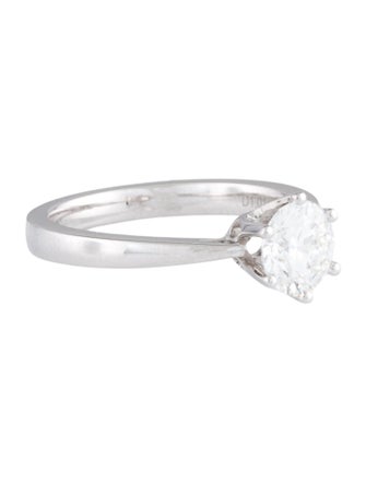 Ring Platinum 1.01ct Lab-Grown Diamond Engagement Ring