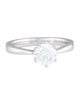 Ring Platinum 1.01ct Lab-Grown Diamond Engagement Ring