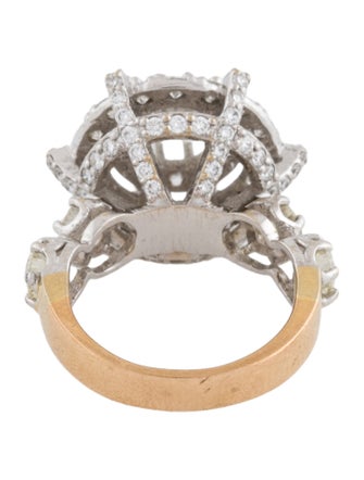 Ring 14K 3.48ctw Diamond Cocktail Ring