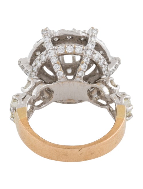 Ring 14K 3.48ctw Diamond Cocktail Ring
