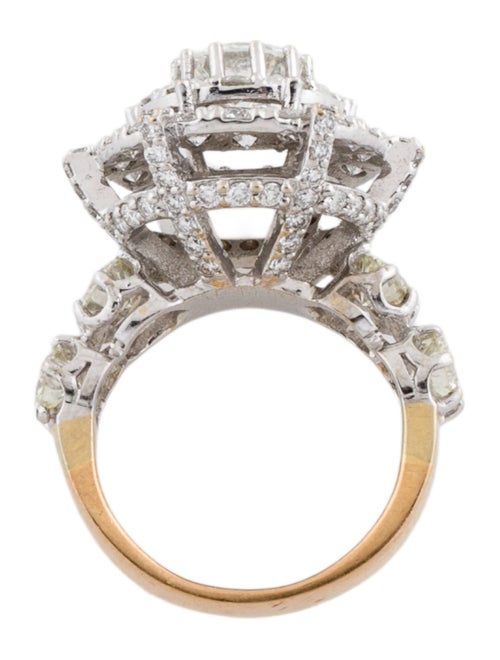 Ring 14K 3.48ctw Diamond Cocktail Ring