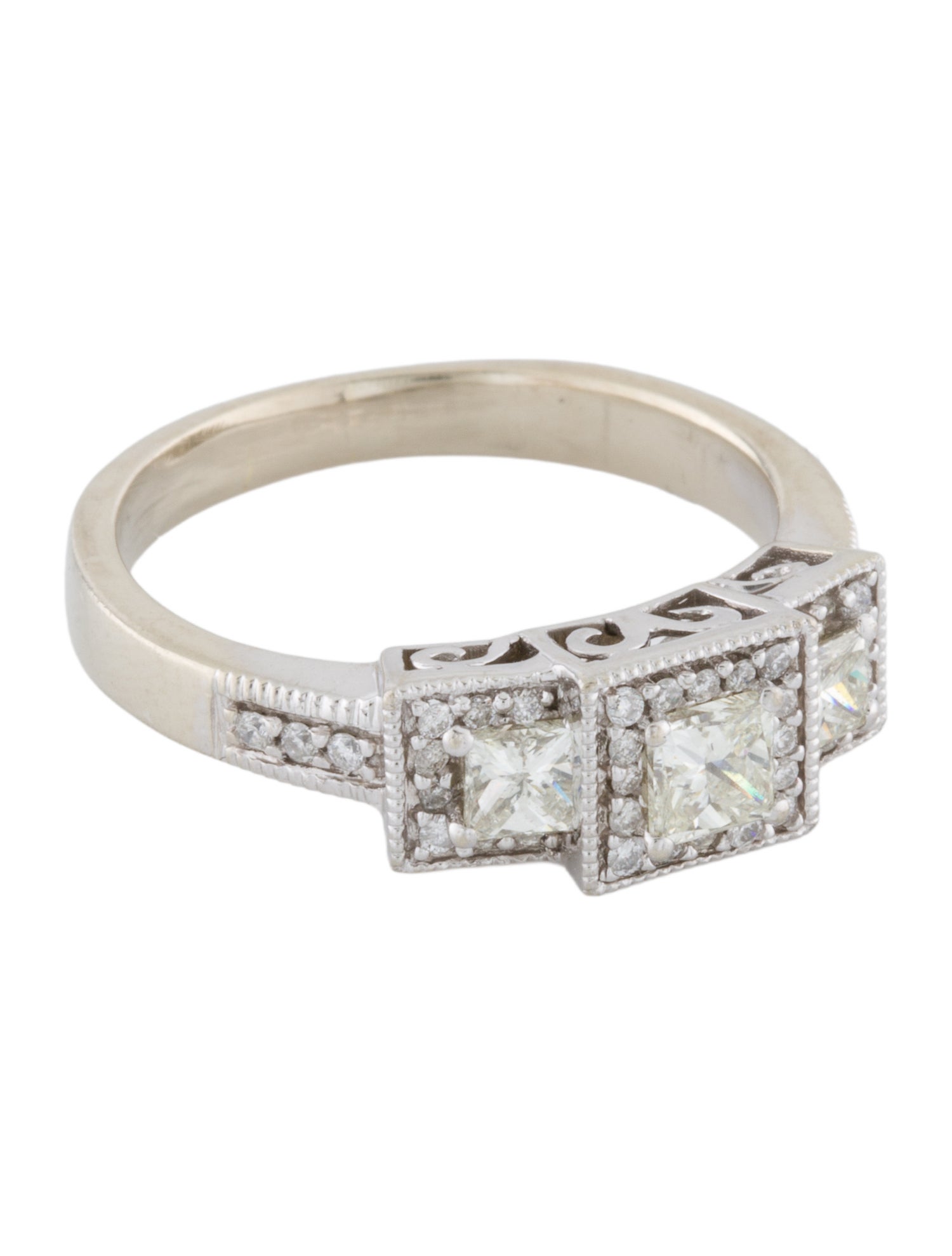 Ring 14K Diamond Cocktail