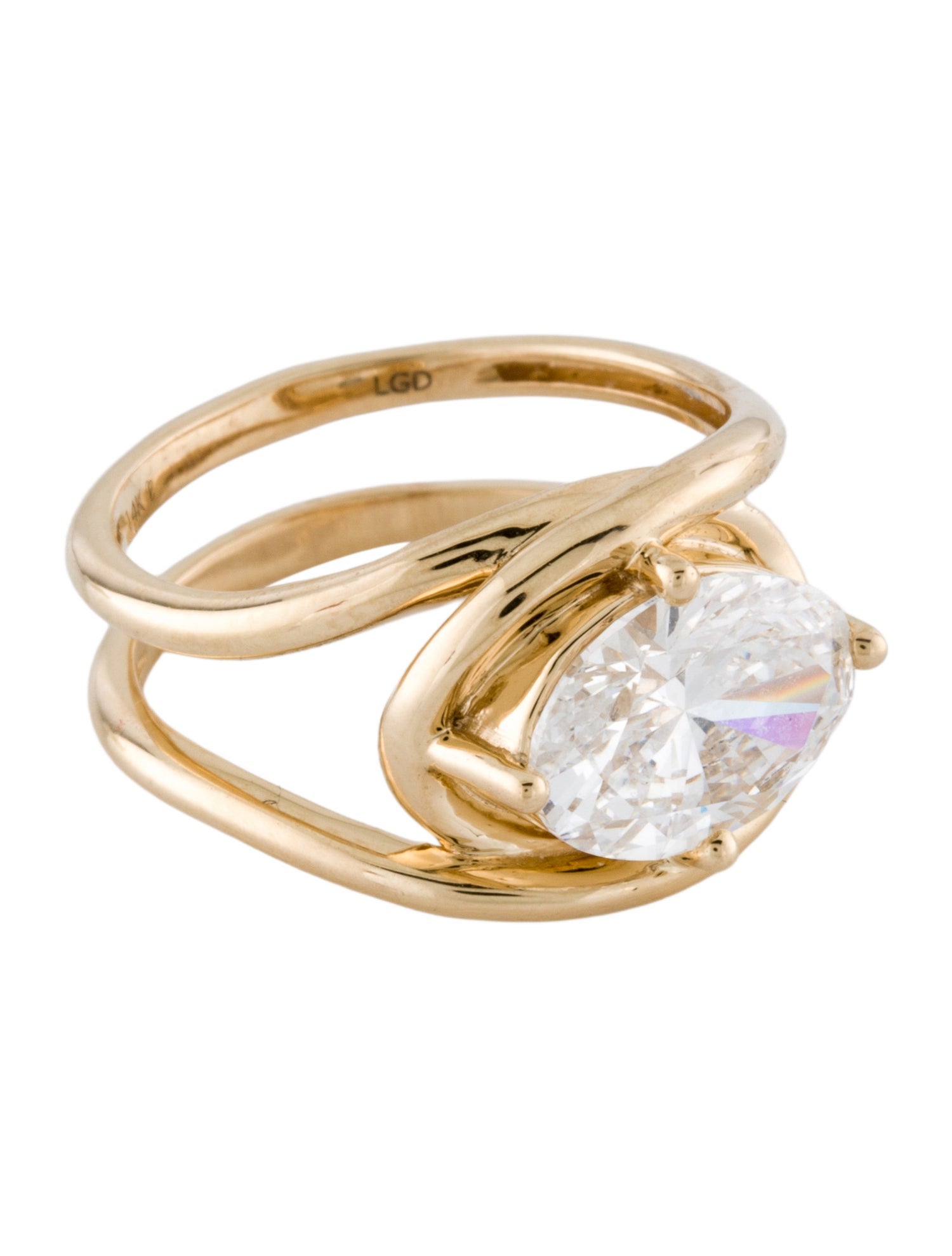 Ring 2.20ct Lab-Grown Diamond