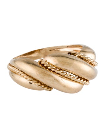 Ring 14K Twist Band Ring