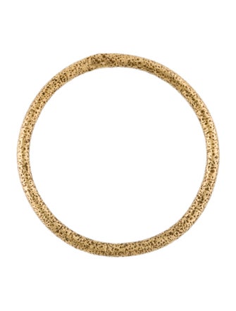 Ring 18K Textured Stacking Band Ring