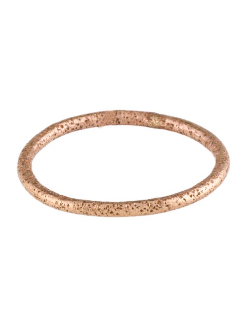 Ring 18K Textured Stacking Band Ring