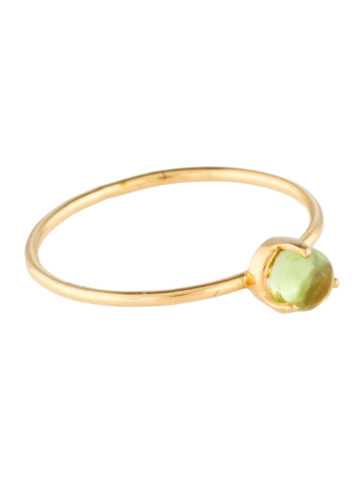 Ring 18K Peridot Cocktail Ring