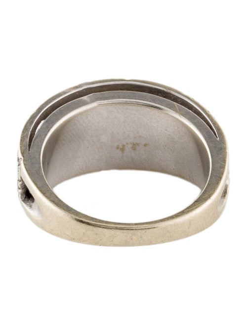 Ring 14K Diamond Wide Band