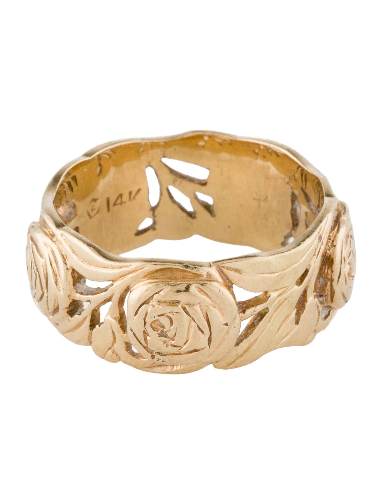 Ring 14K Rose Band