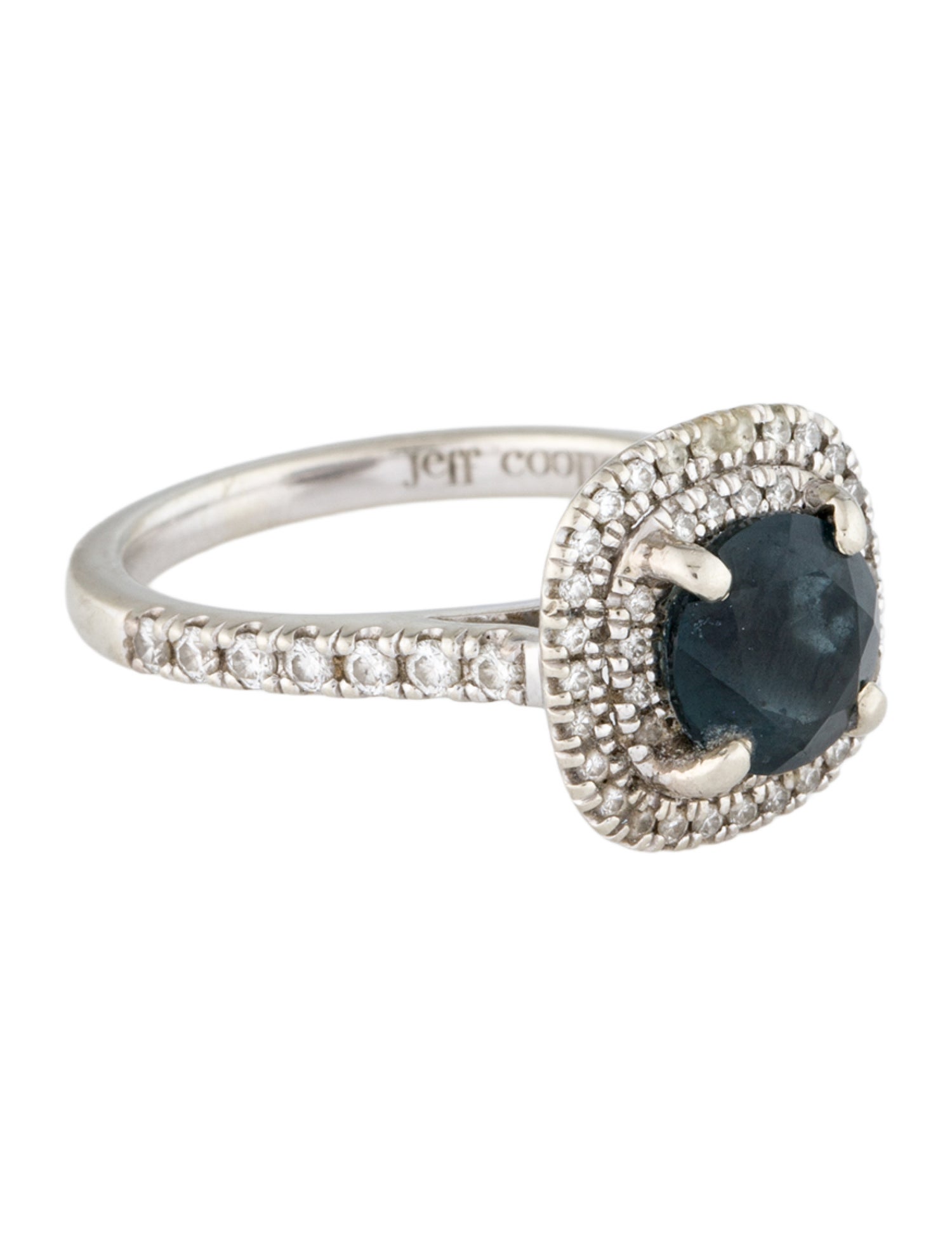 Ring Jeff Cooper 14K 1.63ct Topaz & Diamond Cocktail