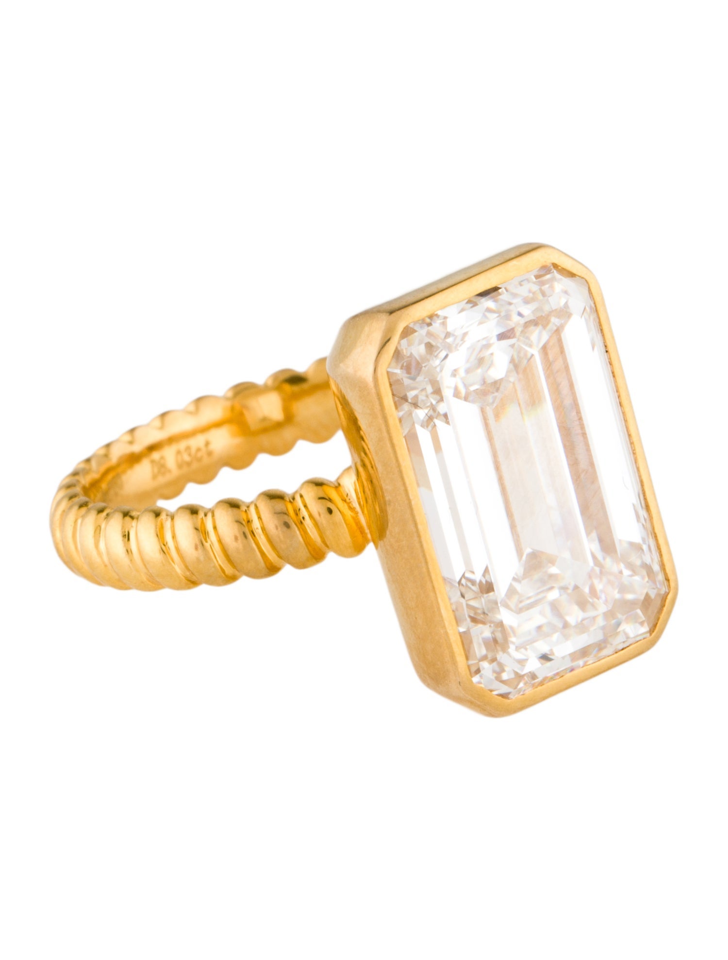 Ring 8.30ctw Lab-Grown Diamond Engagement