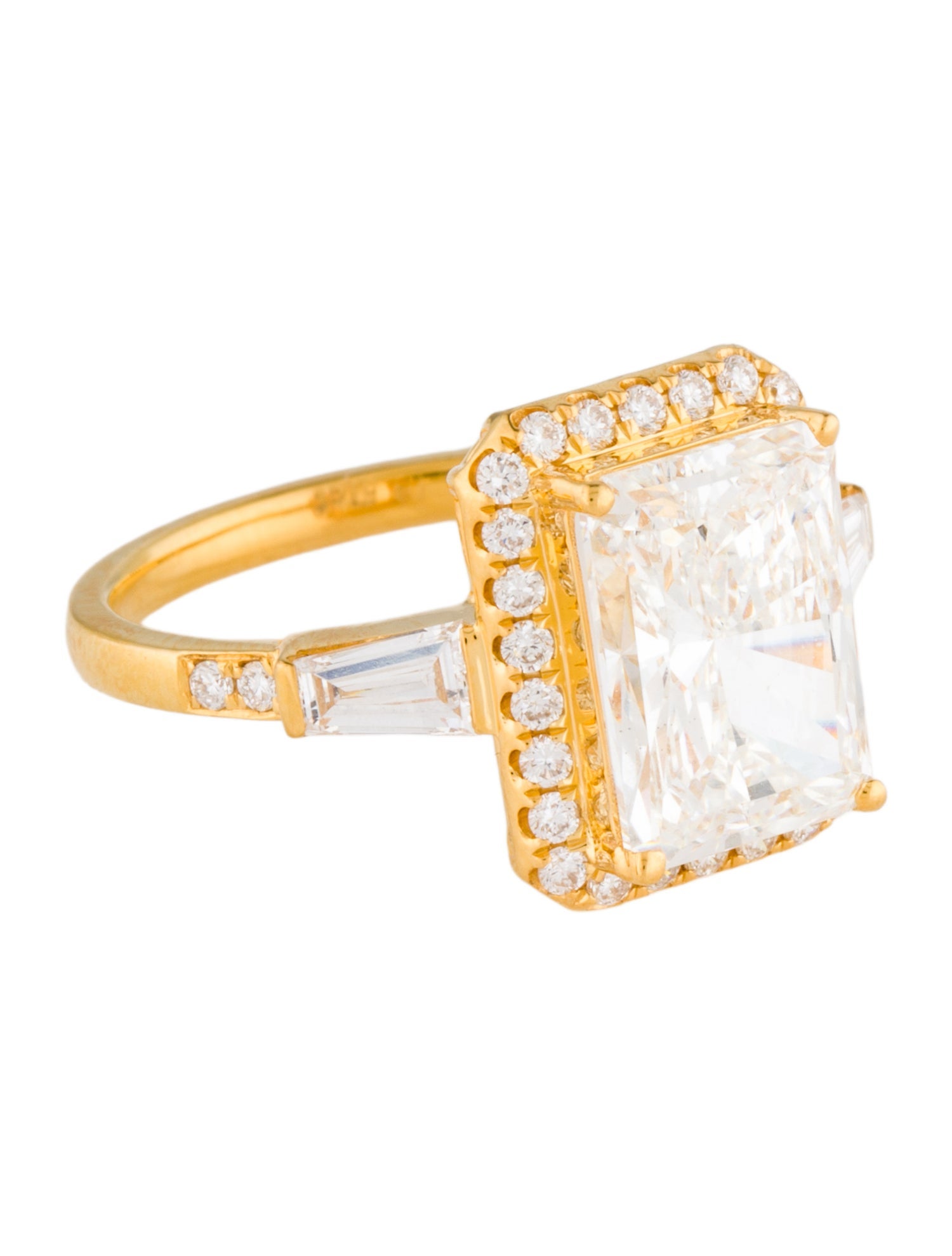 Ring 3.51ct Lab-Grown Diamond Engagement