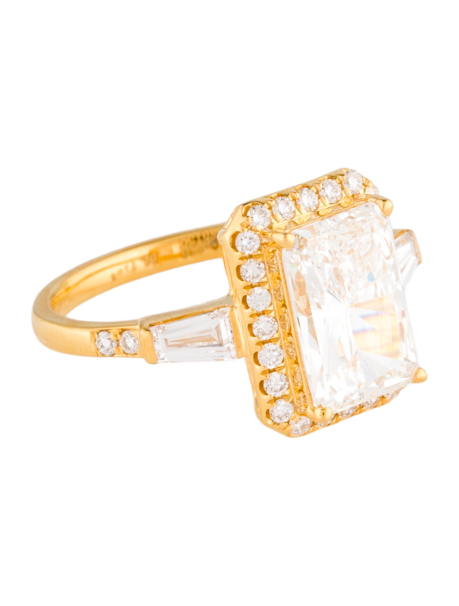 Ring 2.71ct Lab-Grown Diamond Engagement