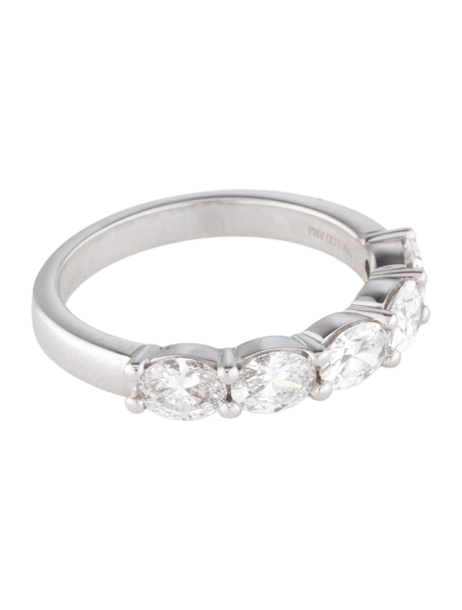 Ring 14K 1.25ctw Lab-Grown Diamond Half Eternity Band
