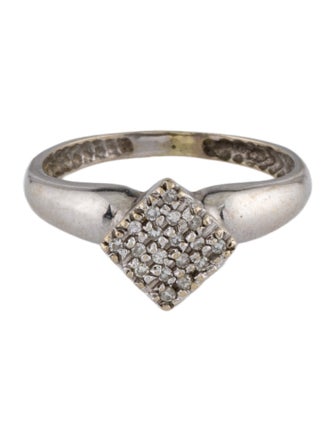 Ring 18K Diamond Cocktail Ring