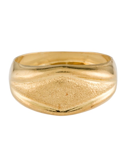 Ring 18K Textured Band Ring